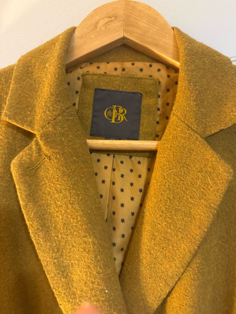 Vintage Wool Womens Blazer Lightweight Jacket - Picture 3 of 5